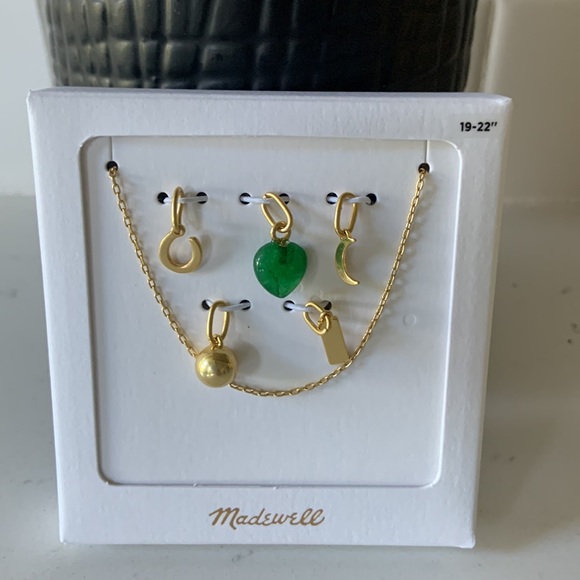 Brand New Madewell Charm Necklace - Picture 4 of 8
